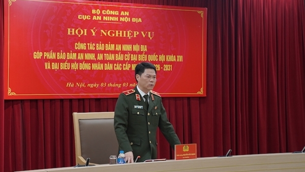 Lực lượng An ninh nội địa triển khai các biện pháp bảo đảm an ninh, an toàn bầu cử