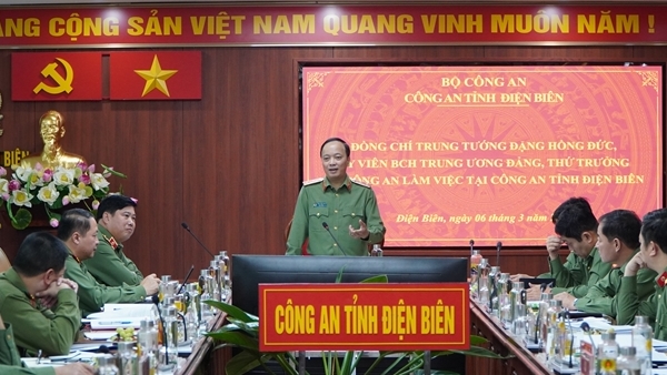 Nâng cao năng lực bảo đảm hậu cần, kỹ thuật cho lực lượng Công an tỉnh Điện Biên