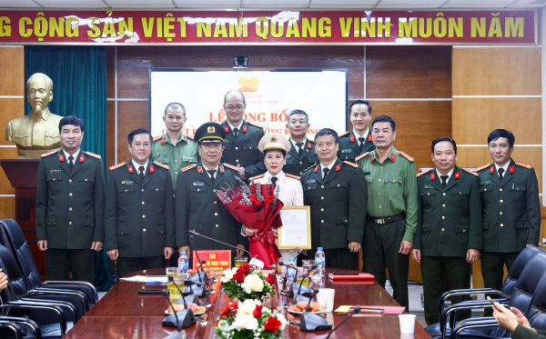 Bổ nhiệm Đại tá Nguyễn Thị Thu Hằng giữ chức vụ Phó Cục trưởng Cục Truyền thông Công an nhân dân -0