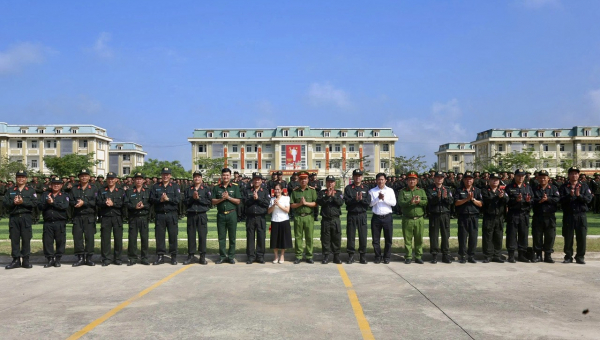 Hơn 1.300 tân binh CSCĐ bước vào thời gian huấn luyện -0