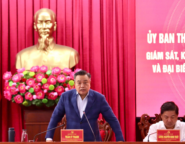 Chủ nhiệm UBKT Trung ương Trần Sỹ Thanh kiểm tra công tác bầu cử tại Đắk Lắk -0