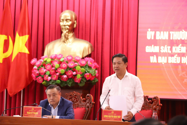 Chủ nhiệm UBKT Trung ương Trần Sỹ Thanh kiểm tra công tác bầu cử tại Đắk Lắk -0