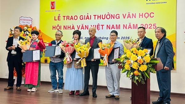 Trao giải thưởng văn học của Hội Nhà văn Việt Nam năm 2025