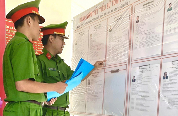 Sẵn sàng các phương án bảo vệ tuyệt đối an toàn ngày bầu cử -0