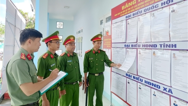 Vùng cao phía Đông Đắk Lắk bảo đảm an ninh, an toàn ngày bầu cử