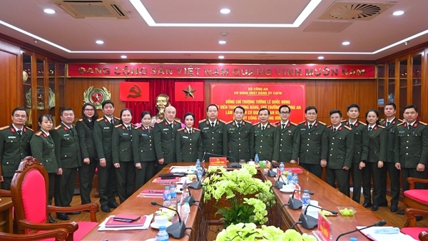 Cơ quan Ủy ban kiểm tra Đảng ủy Công an Trung ương phải gương mẫu đi đầu trong tất cả các mặt công tác