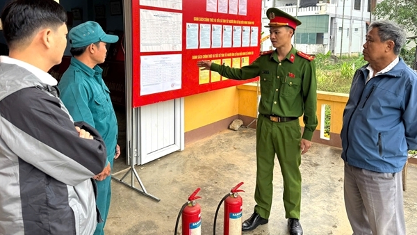 Công an TP Huế tăng cường kiểm tra, đảm bảo an toàn PCCC tại các điểm bầu cử