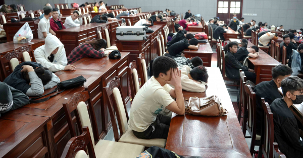 Tiếp nhận 344 công dân do Campuchia trao trả -0