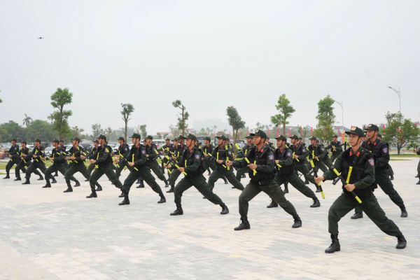 Công an TP Huế khai mạc Đại hội khỏe Vì an ninh Tổ quốc lần thứ IX -0