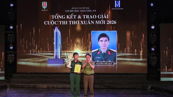 Nhà thơ Nguyễn Hữu Quý đoạt Giải Nhất Cuộc thi thơ “Xuân mới”