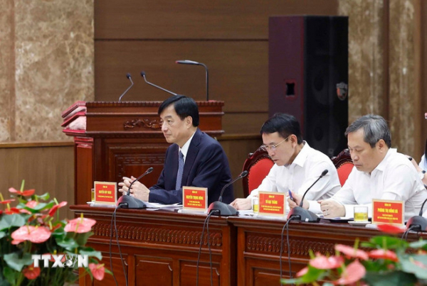 Tổng Bí thư Tô Lâm: Ban Thường vụ Thành ủy Hà Nội cần tiếp tục phát huy cao độ tinh thần làm việc quyết liệt -0