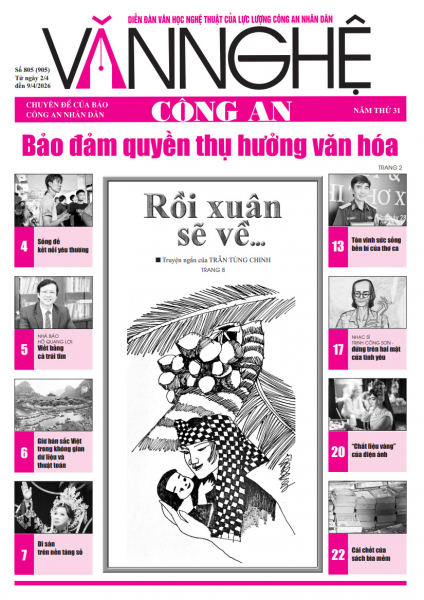 Đón đọc Văn nghệ Công an số 805 -0