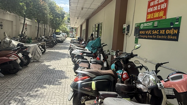 Gỡ khó trạm sạc xe điện tại chung cư ra sao?