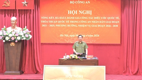 Tổng kết, rà soát, đánh giá công tác điều ước quốc tế, thoả thuận quốc tế trong Công an nhân dân giai đoạn 2021-2025