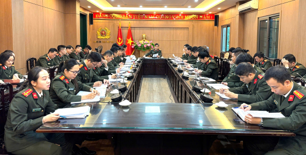 Lực lượng Tham mưu Công an tỉnh Phú Thọ đẩy mạnh công tác chuyển đổi số -0