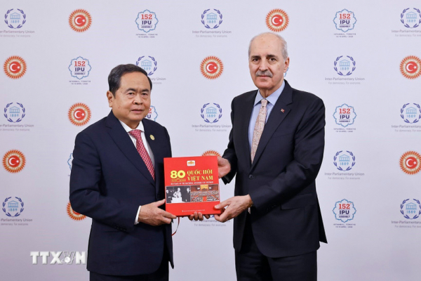 Chủ tịch Quốc hội Trần Thanh Mẫn gặp Tổng Thư ký IPU Martin Chungong và hội kiến Chủ tịch Quốc hội Thổ Nhĩ Kỳ -5