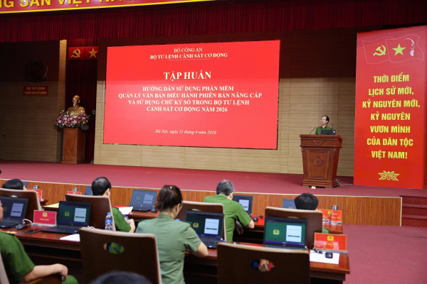 Bộ Tư lệnh CSCĐ thúc đẩy chuyển đổi số toàn diện -0