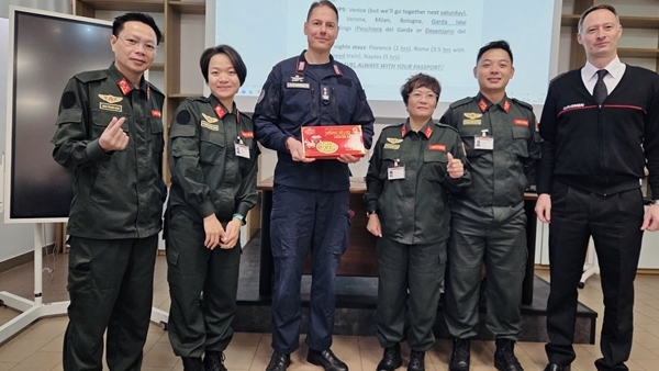 Sĩ quan Công an gìn giữ hoà bình Việt Nam ghi dấu ấn tại Italia