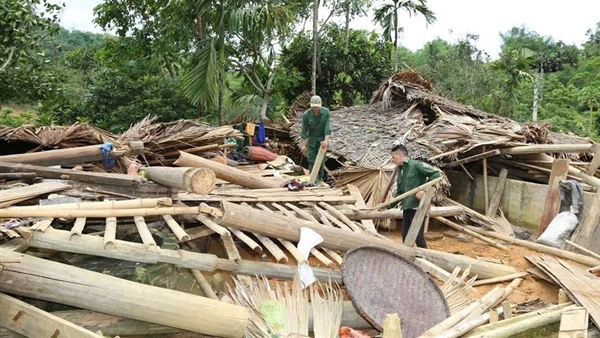 Giông lốc khiến cháu bé 13 tuổi ở Thanh Hóa tử vong