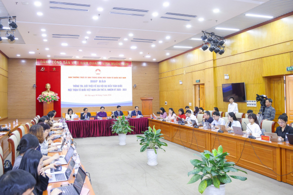 1.138 đại biểu chính thức dự Đại hội đại biểu toàn quốc Mặt trận Tổ quốc Việt Nam lần thứ XI -0