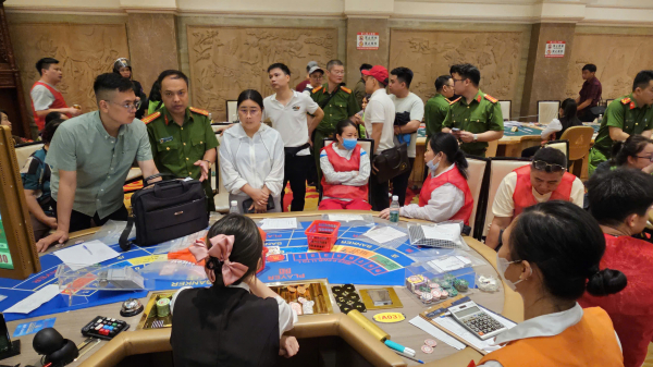Triệt phá tụ điểm tổ chức đánh bạc và đánh bạc quy mô “khủng” núp bóng doanh nghiệp tại khu vực biên giới Lạng Sơn -0