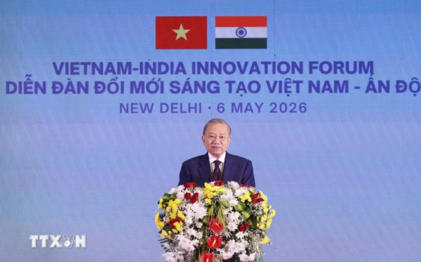 Tổng Bí thư, Chủ tịch nước phát biểu tại Diễn đàn Đổi mới sáng tạo Việt Nam-Ấn Độ -0