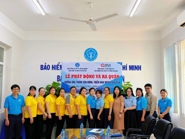 BHXH TP Hồ Chí Minh: Phát động và ra quân hưởng ứng “Tháng vận động, triển khai BHXH toàn dân” -0