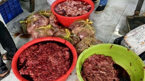 Thịt heo nái và hóa chất "biến" thành thịt bò, thu lợi tiền tỷ