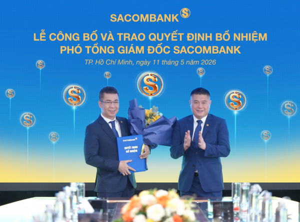 SACOMBANK kiện toàn đội ngũ lãnh đạo cấp cao -1