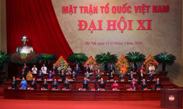 Khai mạc trọng thể Đại hội đại biểu toàn quốc Mặt trận Tổ quốc Việt Nam lần thứ XI, nhiệm kỳ 2026-2031 -0