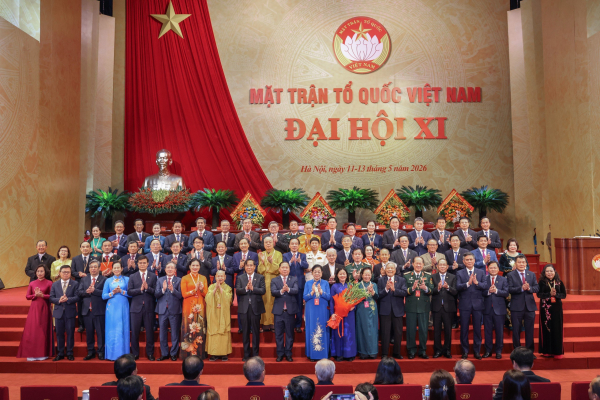 Bế mạc Đại hội Mặt trận Tổ quốc Việt Nam lần thứ XI, nhiệm kỳ 2026-2031 -0