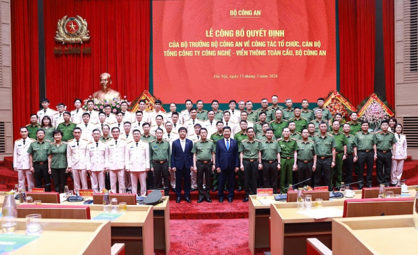 Ra mắt Tổng công ty Công nghệ - Viễn thông Toàn cầu (GTEL) trực thuộc Bộ Công an -0