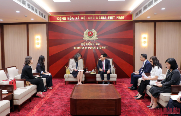 Bộ Công an mở rộng hợp tác với UNDP -0