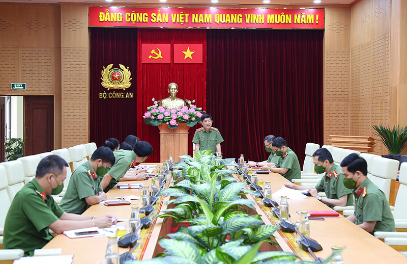 Lực lượng CAND tiếp tục tăng cường các biện pháp phòng, chống dịch COVID-19 -0