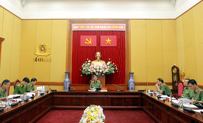 Đẩy nhanh tiến độ hoàn thiện Đề án “Xây dựng lực lượng Công an nhân dân đến năm 2030 cách mạng, chính quy, tinh nhuệ, hiện đại” -0