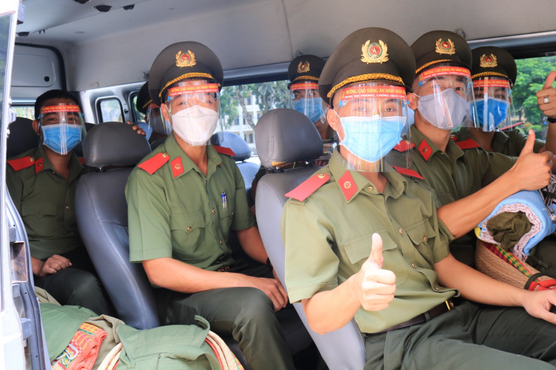 Bộ Công an chi viện 70 cán bộ, học viên ANND hỗ trợ Đồng Nai phòng, chống dịch -0
