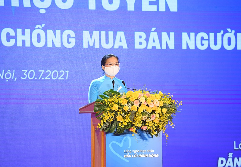Virtual conference on human trafficking prevention and control held in Hanoi -0
