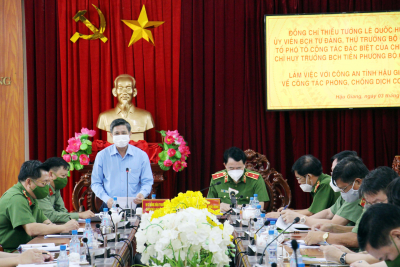 Công an Hậu Giang tận dụng “giai đoạn vàng” quyết liệt khoanh vùng, dập dịch -0