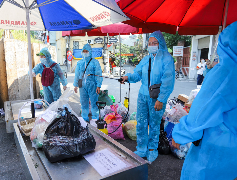 Hà Nội: Người dân phường  Chương Dương  được  đảm  bảo  đủ lương thực, thực phẩm -0