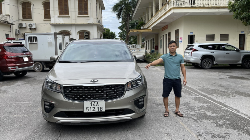 Tạm giữ hình sự đối tượng đâm xe vào CSGT -0