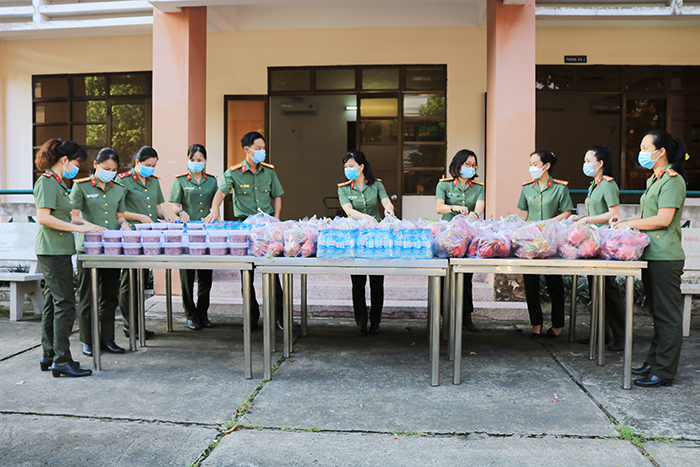 Trường Cao đẳng ANND I trưng dụng khuôn viên, hội trường làm khu cách ly tập trung -0