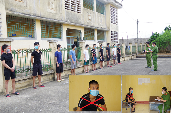 Bắt giữ nhóm đối tượng côn đồ bắt giữ người trái pháp luật -0