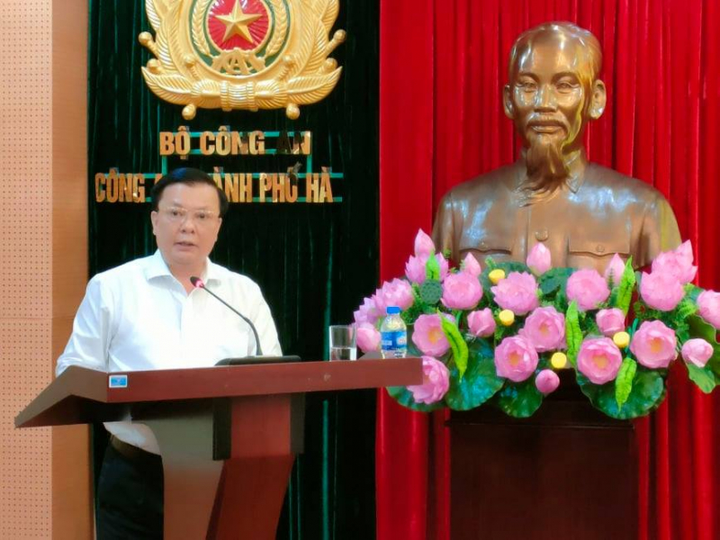 Công an Hà Nội đảm bảo ANTT vừa tích cực phòng, chống dịch -0