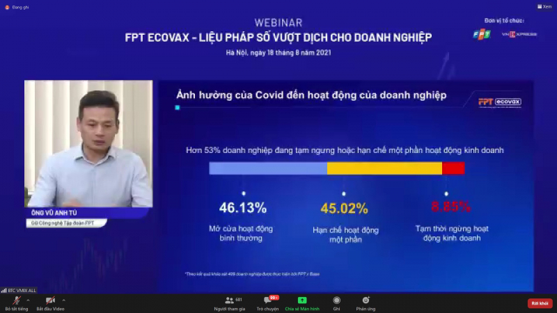 Vận hành, kinh doanh không gián đoạn với FPT eCovax -0