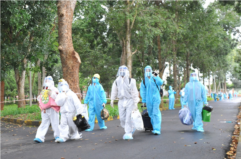 Thêm 346 công dân Đắk Lắk được đón về quê -2