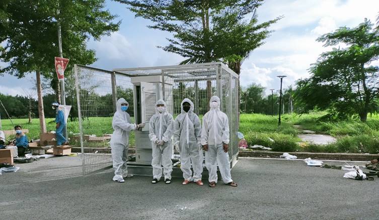 7 ngày dồn lực tăng cường mạng lưới cho Bệnh viện dã chiến tại tâm dịch TP Hồ Chí Minh -0