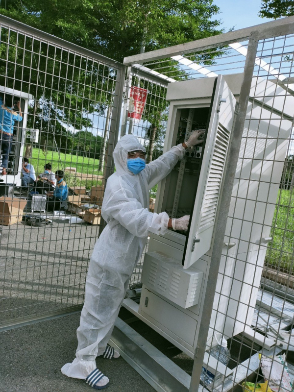 7 ngày dồn lực tăng cường mạng lưới cho Bệnh viện dã chiến tại tâm dịch TP Hồ Chí Minh -0