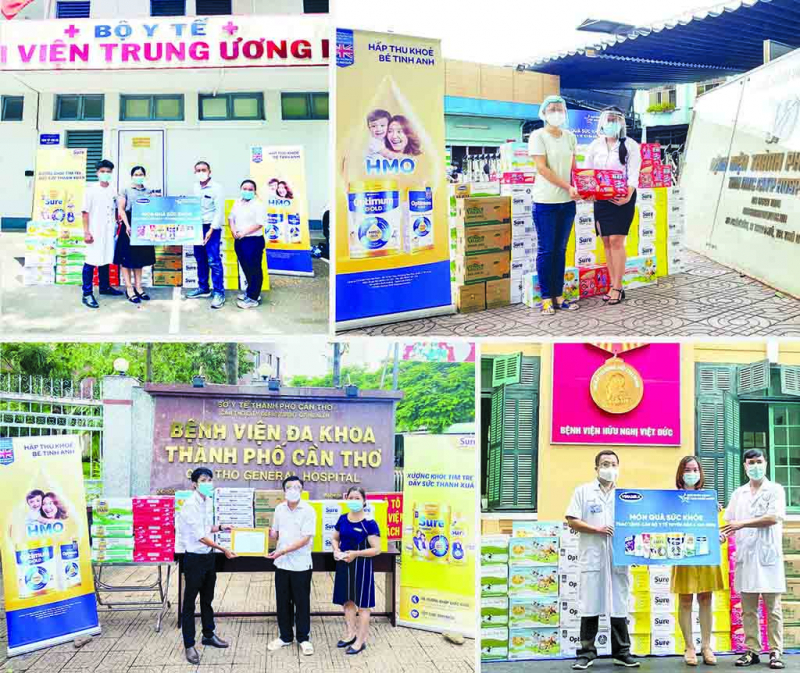 CANDDB-43-Vinamilk với hành trình tiếp sức tuyến đầu chống dịch tại 50 bệnh viện -0