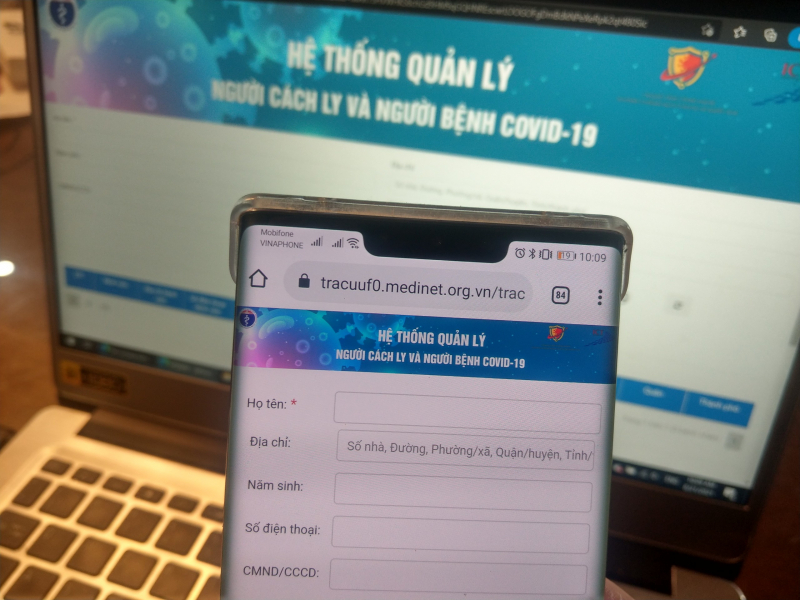 Thông báo về diễn tiến của bệnh nhân COVID-19 qua tin nhắn -0