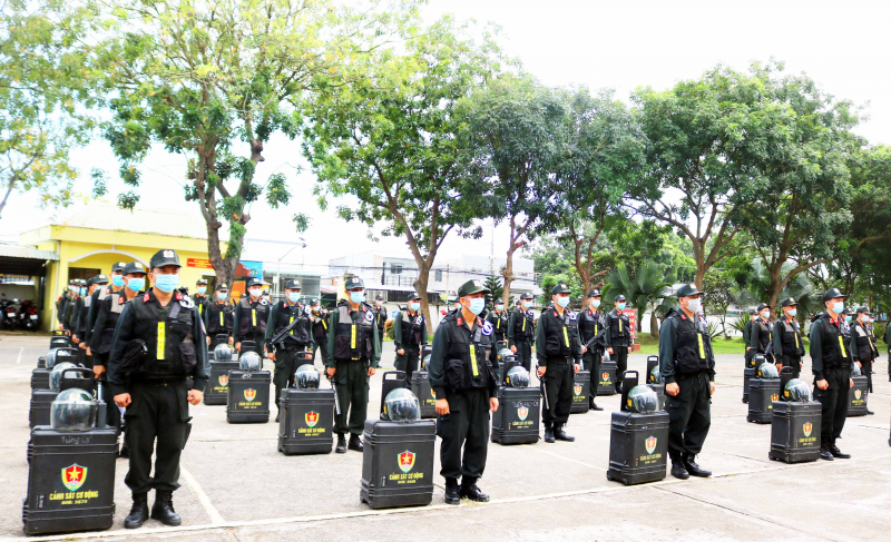 Trung đoàn CSCĐ Tây Nam Bộ xuất quân, hỗ trợ các tỉnh, thành trong khu vực phòng, chống dịch -0